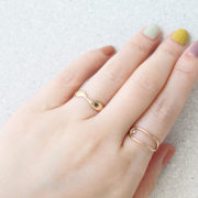Simple Gold Rings